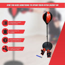 Kids Boxing Punching Bag Set – Children’s Training Gloves & Fitness Stand-8