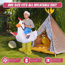 CHICKEN Fancy Dress Inflatable Suit - Fan Operated Costume-9