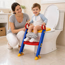 Kids Toilet Ladder Baby Toddler Training Toilet Step Potty Seat Non Slip Trainer-2