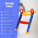 Kids Toilet Ladder Baby Toddler Training Toilet Step Potty Seat Non Slip Trainer-9