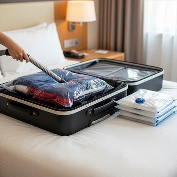 10X Jumbo Vacuum Storage Bags – Space Saver Seal Bags for Clothes, Bedding, Blankets & Travel Organisation - 0