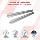 Sliding Gate Hardware Accessories Kit - 2m Track-3