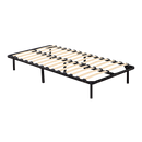 King Single Metal Bed Frame - Bedroom Furniture-1