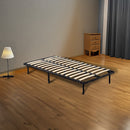 King Single Metal Bed Frame - Bedroom Furniture-4