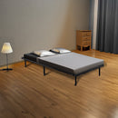 King Single Metal Bed Frame - Bedroom Furniture-14