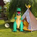 Dinosaur T-Rex Fancy Dress Fan Inflatable Costume Tyrannosaurus Suit-5