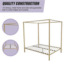 4 Four Poster Queen Bed Frame-6