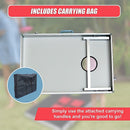 Bean Bag Toss Cornhole Game Set Aluminium Frame Portable Design-8