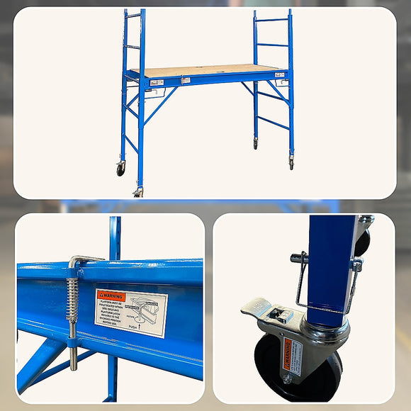 Mobile Safety High Scaffold / Ladder Tool -450KG