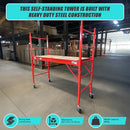Mobile Safety High Scaffold / Ladder Tool -450KG-9