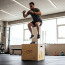 3 IN 1 Wood Plyo Games Plyometric Jump Box-2