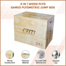 3 IN 1 Wood Plyo Games Plyometric Jump Box-3