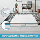 Queen 20cm Hybrid Mattress – Memory Foam and Innerspring Support-9