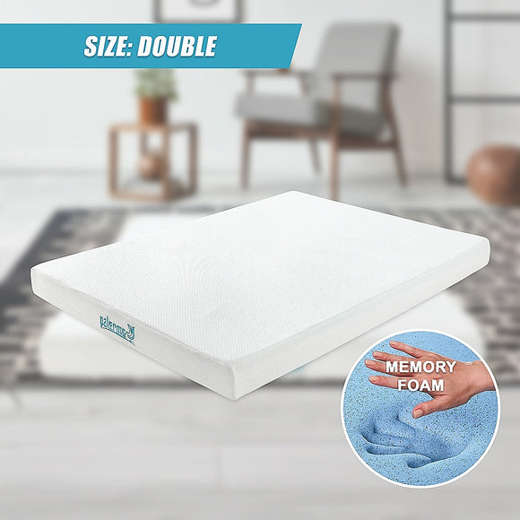 Double 25cm Gel Memory Foam Mattress – Dual-Layered Comfort with CertiPUR-US® Certified Foam