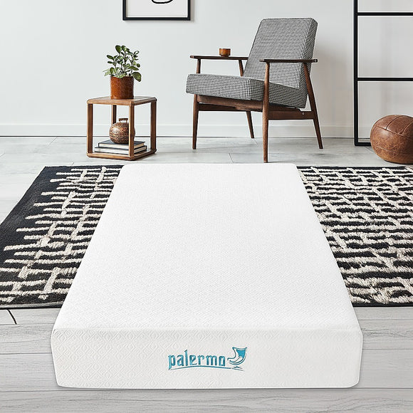 King Single 25cm Gel Memory Foam Mattress – Dual-Layered Comfort with CertiPUR-US® Certified Foam