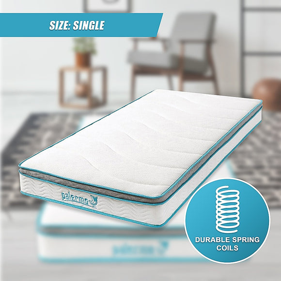 Single 20cm Hybrid Mattress – Memory Foam and Innerspring Support