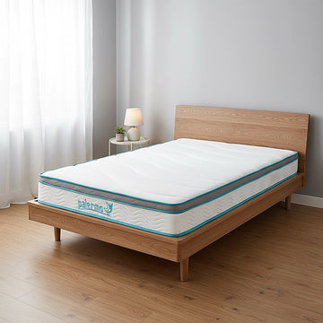 Single 20cm Hybrid Mattress – Memory Foam and Innerspring Support - 0