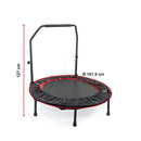 Mini Rebounder Trampoline with Adjustable Handle – Fitness Bounce Trainer-13