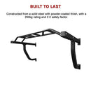 Wall Mounted Multi Grip Chin Up Bar – Heavy Duty Pull Up Station for Upper Body Training-8