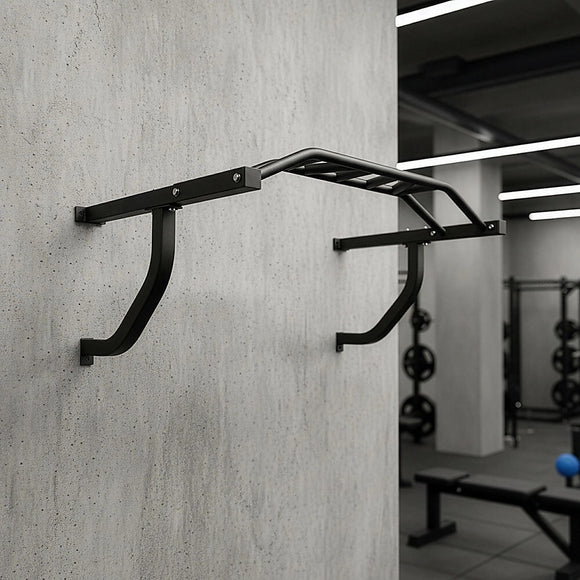 Wall Mounted Multi Grip Chin Up Bar – Heavy Duty Pull Up Station for Upper Body Training