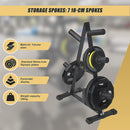 Olympic Weight Plate Storage Rack 250kg Capacity-7