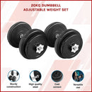 20KG Dumbbell Adjustable Weight Set-3
