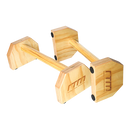 Wooden Parallette Bars Push Up & Dip Workouts-1
