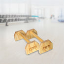 Wooden Parallette Bars Push Up & Dip Workouts-6