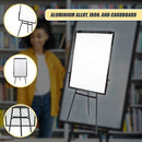 60 x 90cm Magnetic Writing Whiteboard Dry Erase w/ Height Adjustable Tripod Stand-8