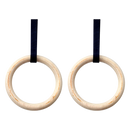 235mm Wooden Gymnastic Rings – Olympic Gym Strength Training & Fitness-5