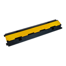 3pcs 2-Cable Rubber Electrical Wire Cover Heavy Duty Protector Dual Channel-7