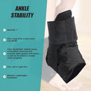 Ankle Brace Stabilizer - Ankle sprain & instability - LARGE-10