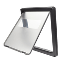 Pet Cat Dog Safe Security Flap Locking Door-2