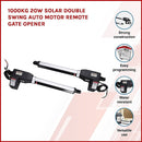 1000KG 20W Solar Double Swing Auto Motor Remote Gate Opener-3