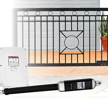 500KG Single Swing Auto Motor Remote Gate Opener - 0