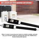 1000KG 10W Solar Double Swing Auto Motor Remote Gate Opener-6