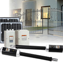 1200KG 20W Solar Double Swing Auto Motor Remote Gate Opener-2