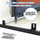 Sliding Gate Hardware Accessories Kit - 4m Gear Rack Track-7
