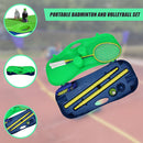 Folding Portable Badminton Combo Set Volleyball Net Outdoor Sports-7