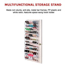36 Pair Shoe Holder Organiser Over The Door Hanging Shelf Rack Storage Hook-11