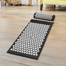 Massage Acupressure Yoga Mat With Pillow Sit Mats Cut Pain Stress Soreness-5