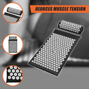 Massage Acupressure Yoga Mat With Pillow Sit Mats Cut Pain Stress Soreness-6