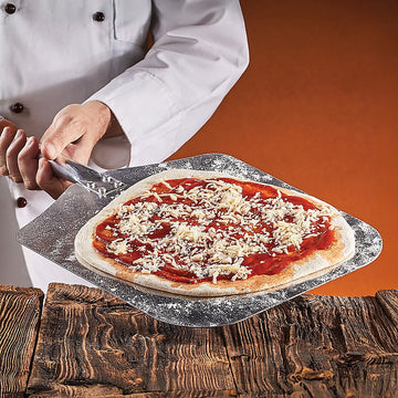 130cm Pizza Oven Peel Paddle Long Wood Handle - 0