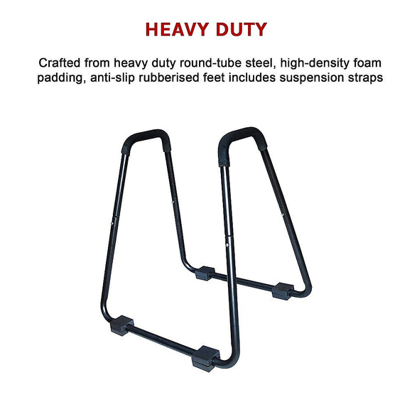 Heavy Duty Parallette Bars – Push Up & Core Strength Training Stands for Home Gym