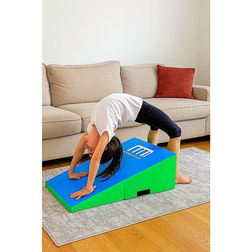 120x60x35cm Foldable Soft Incline Gymnastics Wedge Mat for Yoga & Balance Training - 0