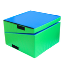 120x60x35cm Foldable Soft Incline Gymnastics Wedge Mat for Yoga & Balance Training-4