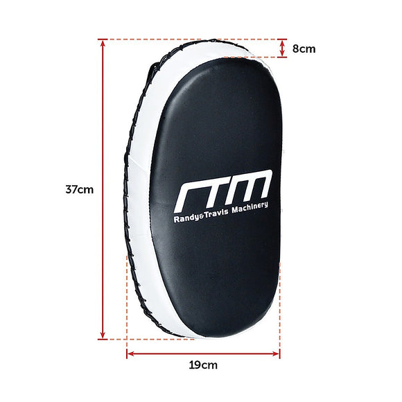 MMA Kick Boxing Pads Curved Strike Shield Muay Thai Punching Focus Pad