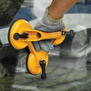 2x 150kg Load Aluminum Triple Suction Cup Pad Glazer Glass Sucker Remover Lifter-1