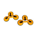 2x 150kg Load Aluminum Triple Suction Cup Pad Glazer Glass Sucker Remover Lifter-6