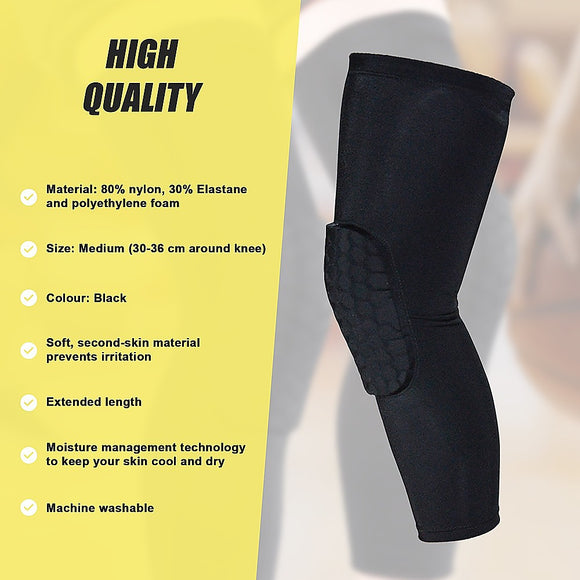 Knee Sleeve Compression Support Brace – Sports Running, Gym & Injury Protection